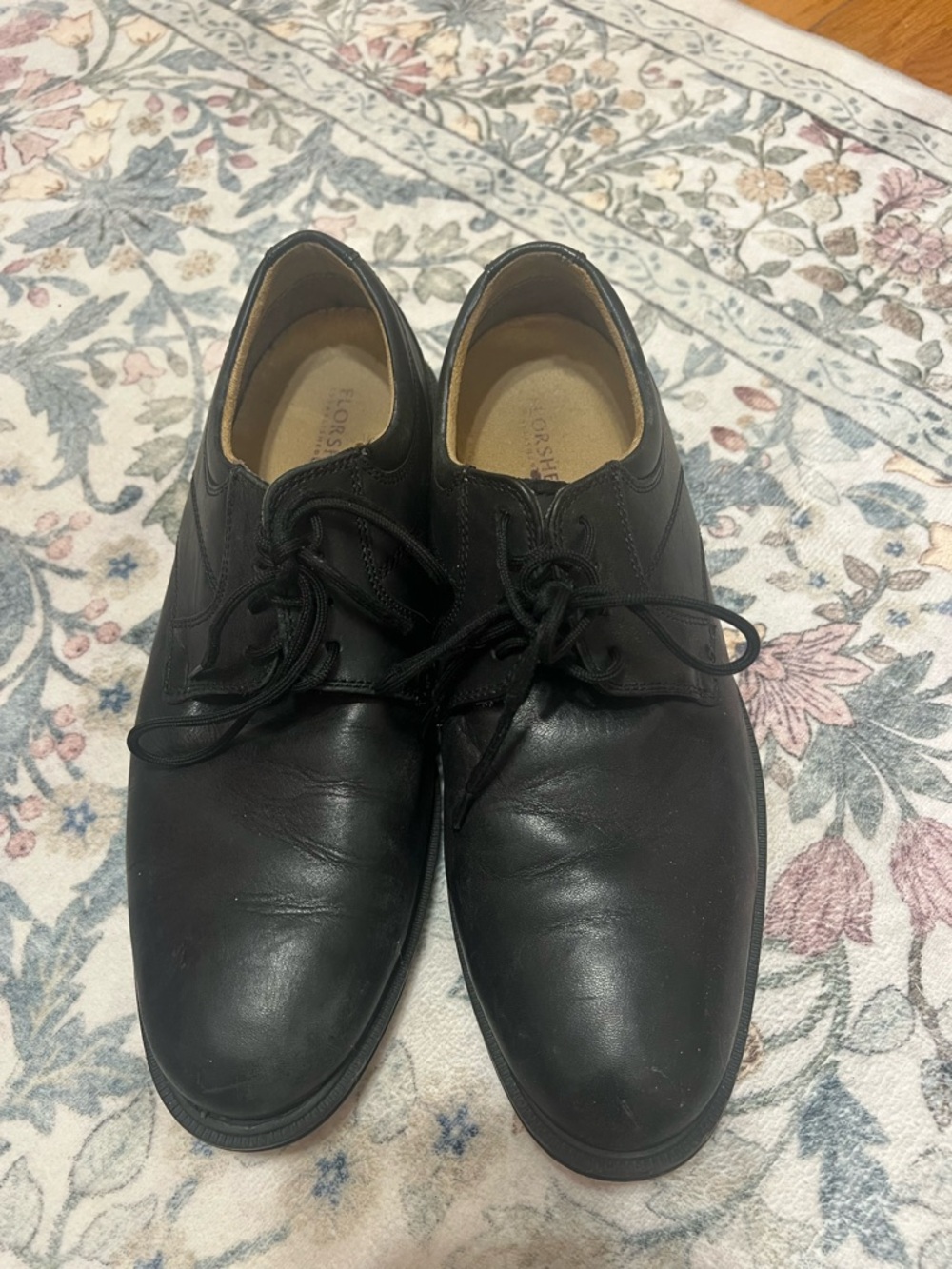 Florsheim Black Leather Men’s Dress Shoes